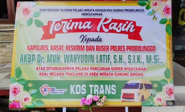 Disporapar dan Pelaku Pariwisata Apresiasi Polres Probolinggo Ungkap Pencurian di Bromo